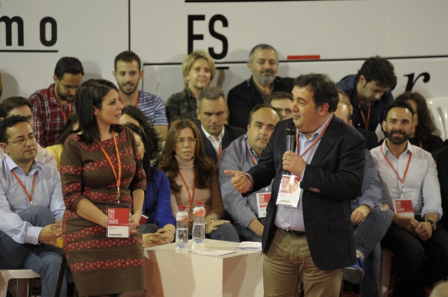 Ernesto Gasco durante su intervención